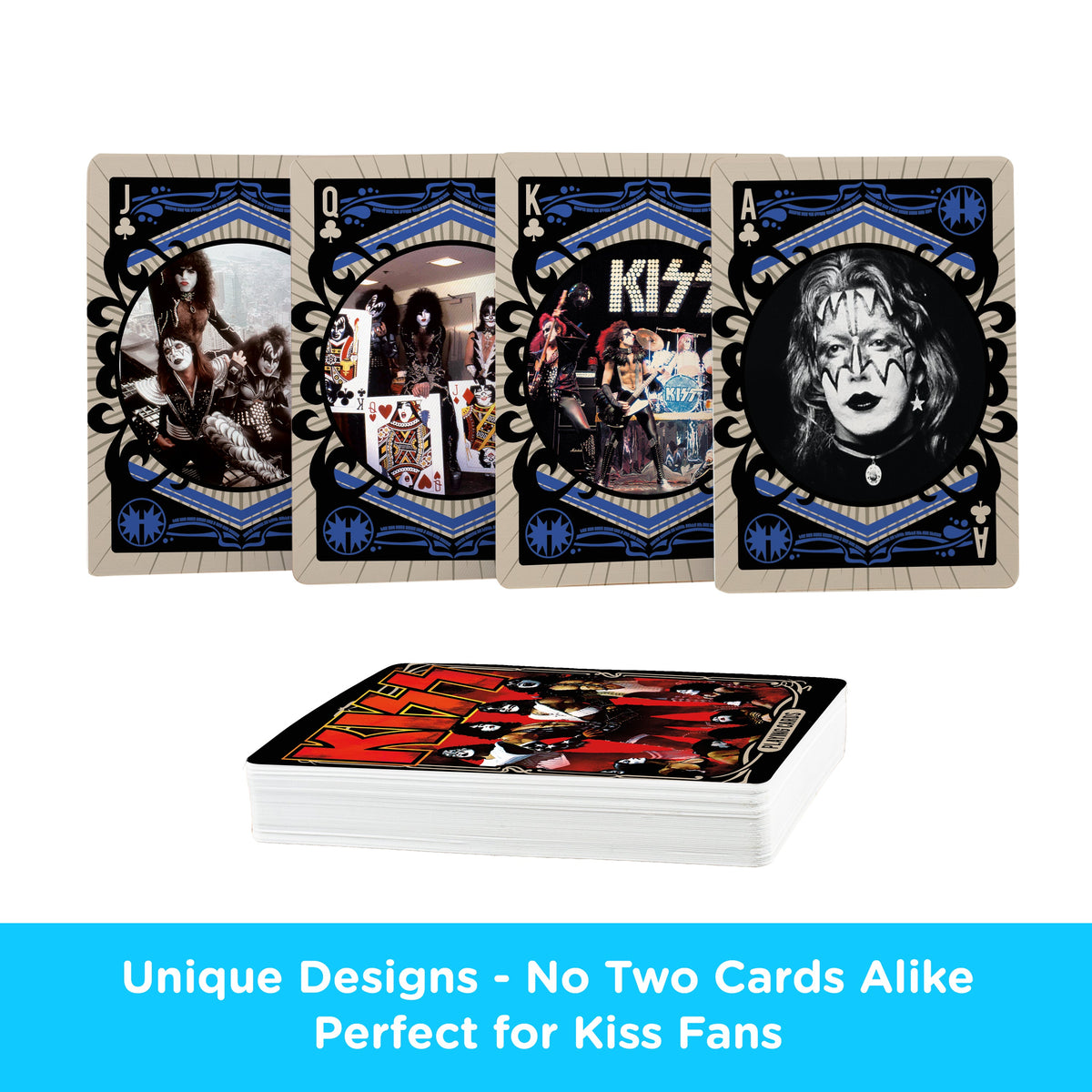 AQUARIUS Tabletop Game, Poker Size, Black