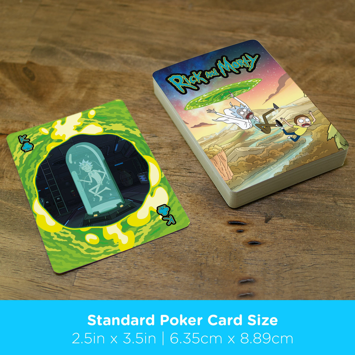 AQUARIUS Tabletop Game, 2.5 x 3.5, Green