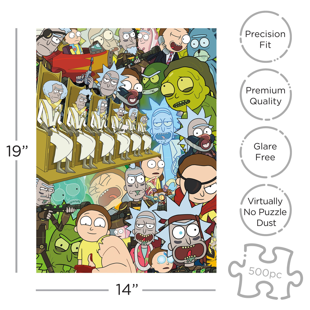 AQUARIUS Puzzles, 14 x 19 inches, Jigsaw Puzzle