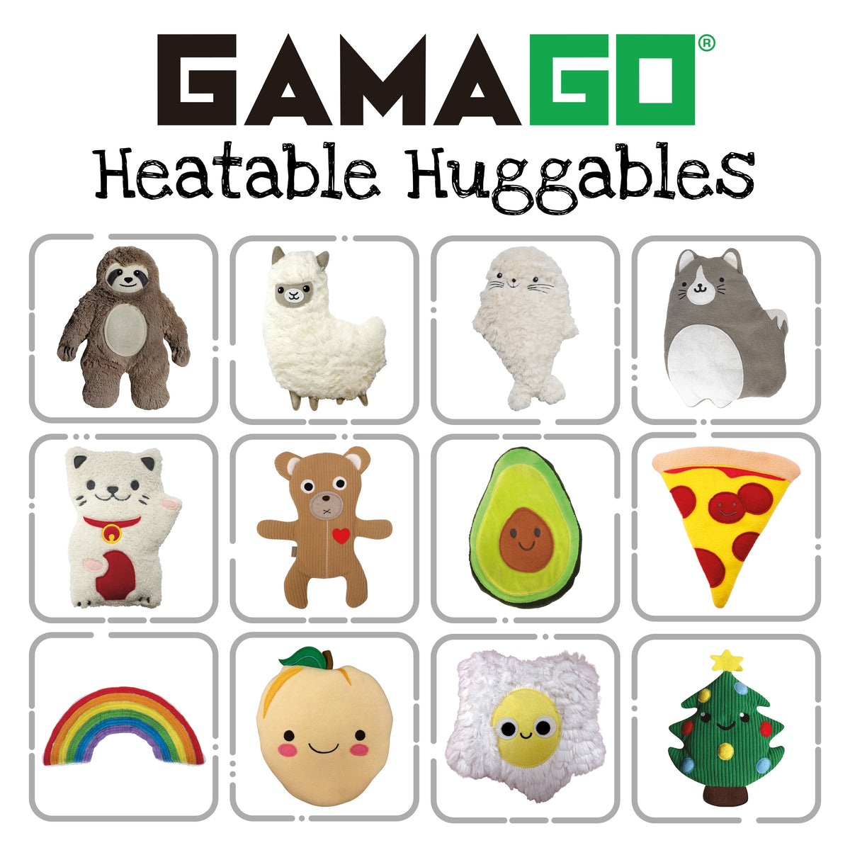 GAMAGO Therapeutic Thermal Compress, One Size, Huggable