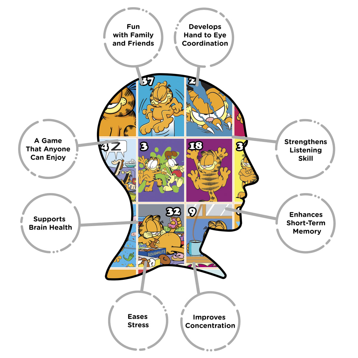 AQUARIUS Tabletop Game, Small, Bingo Game