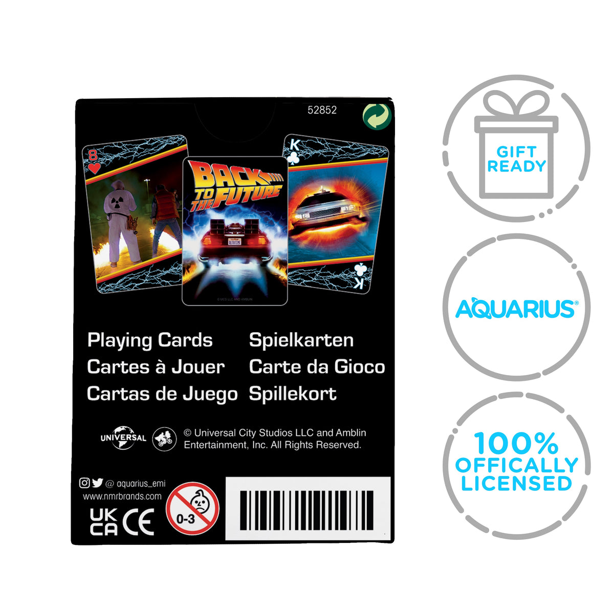 AQUARIUS Tabletop Game, 2.5 X 3.5, Black, Red, Yellow