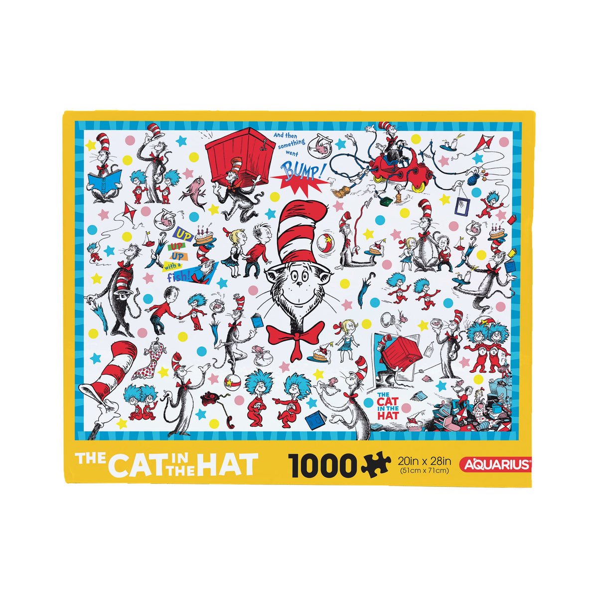 AQUARIUS Puzzles, 1000 pieces, 20 x 28 inches, Retro
