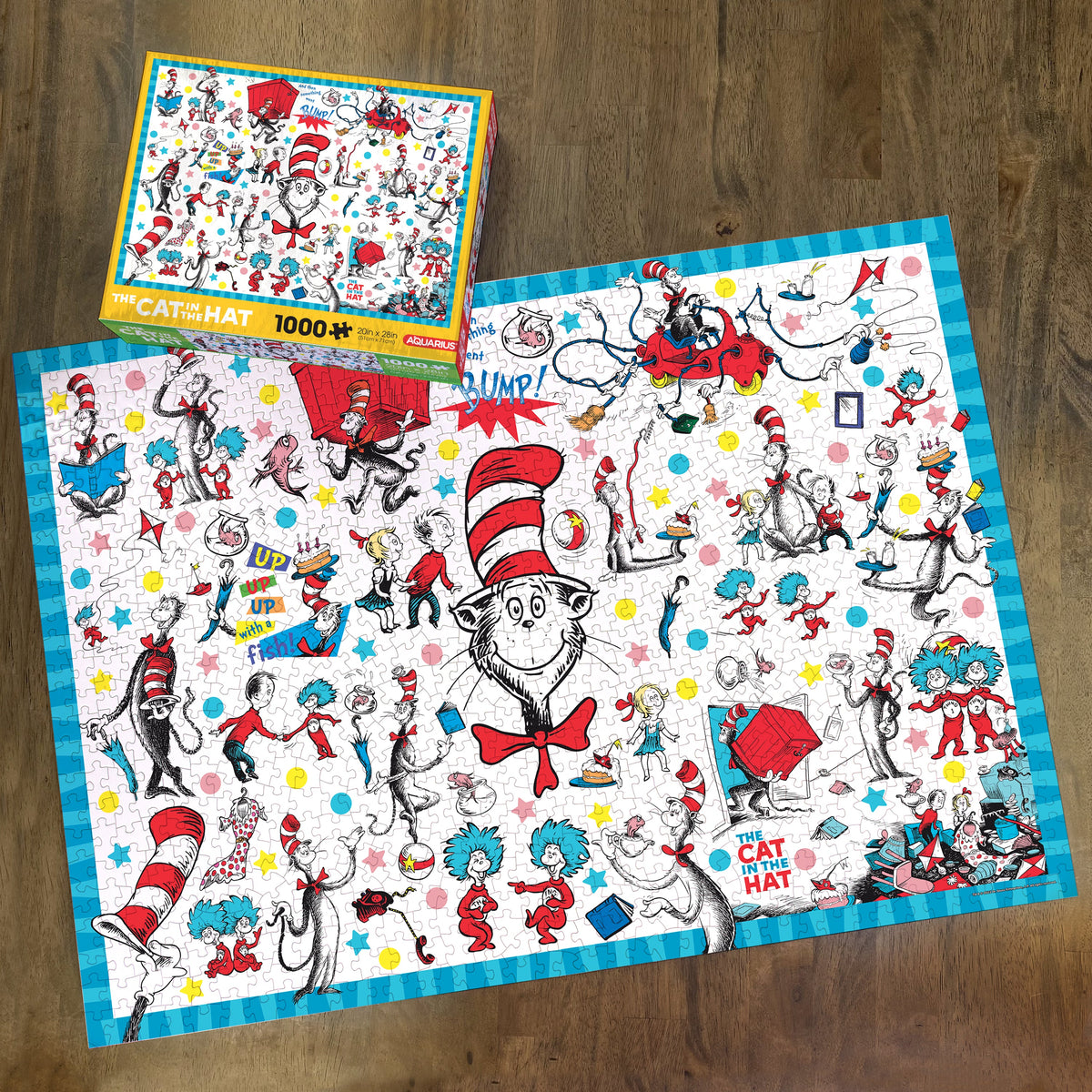 AQUARIUS Puzzles, 1000 pieces, 20 x 28 inches, Retro