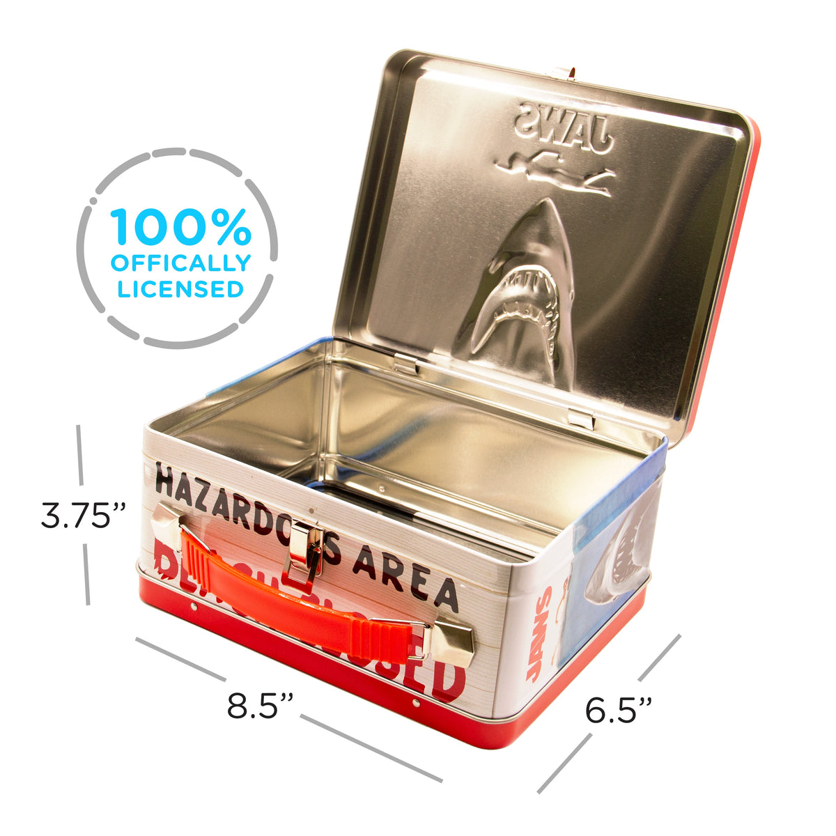 AQUARIUS Storage Box, 8x6x3 Inch, Red