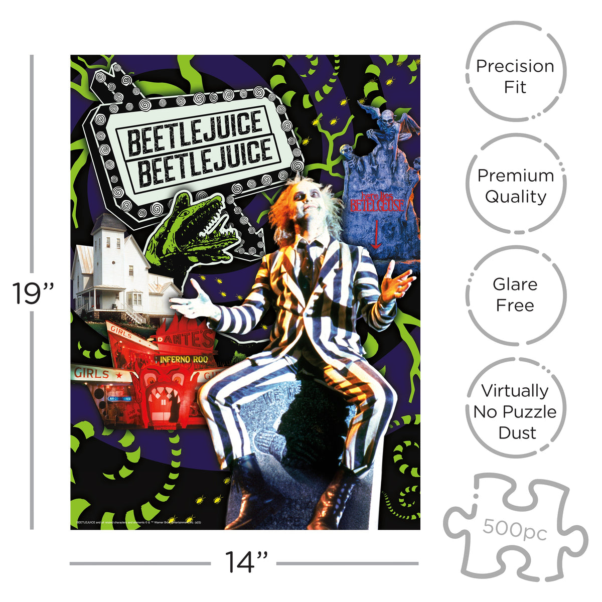 AQUARIUS Puzzles, 14 x 19 inches, Multi-color