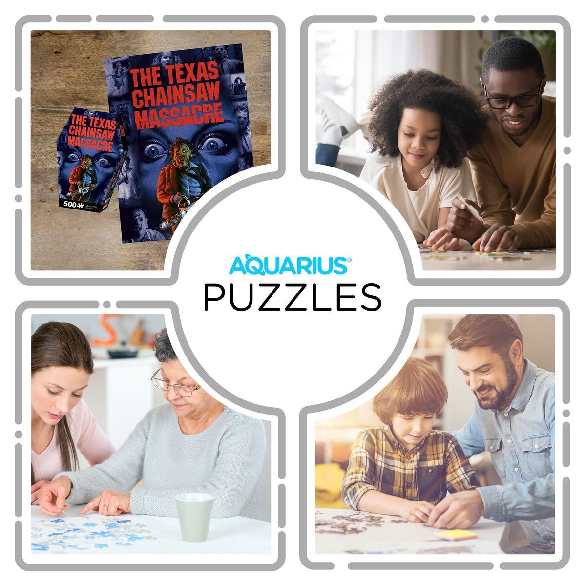 AQUARIUS Puzzles, One Size, Multi-color