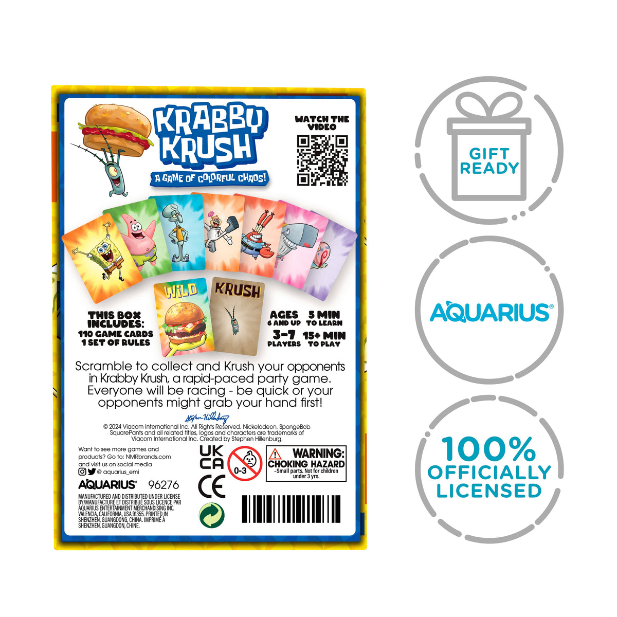 AQUARIUS Tabletop Game, 16.51 x 11.43 x 4.06 inches, Multi-color