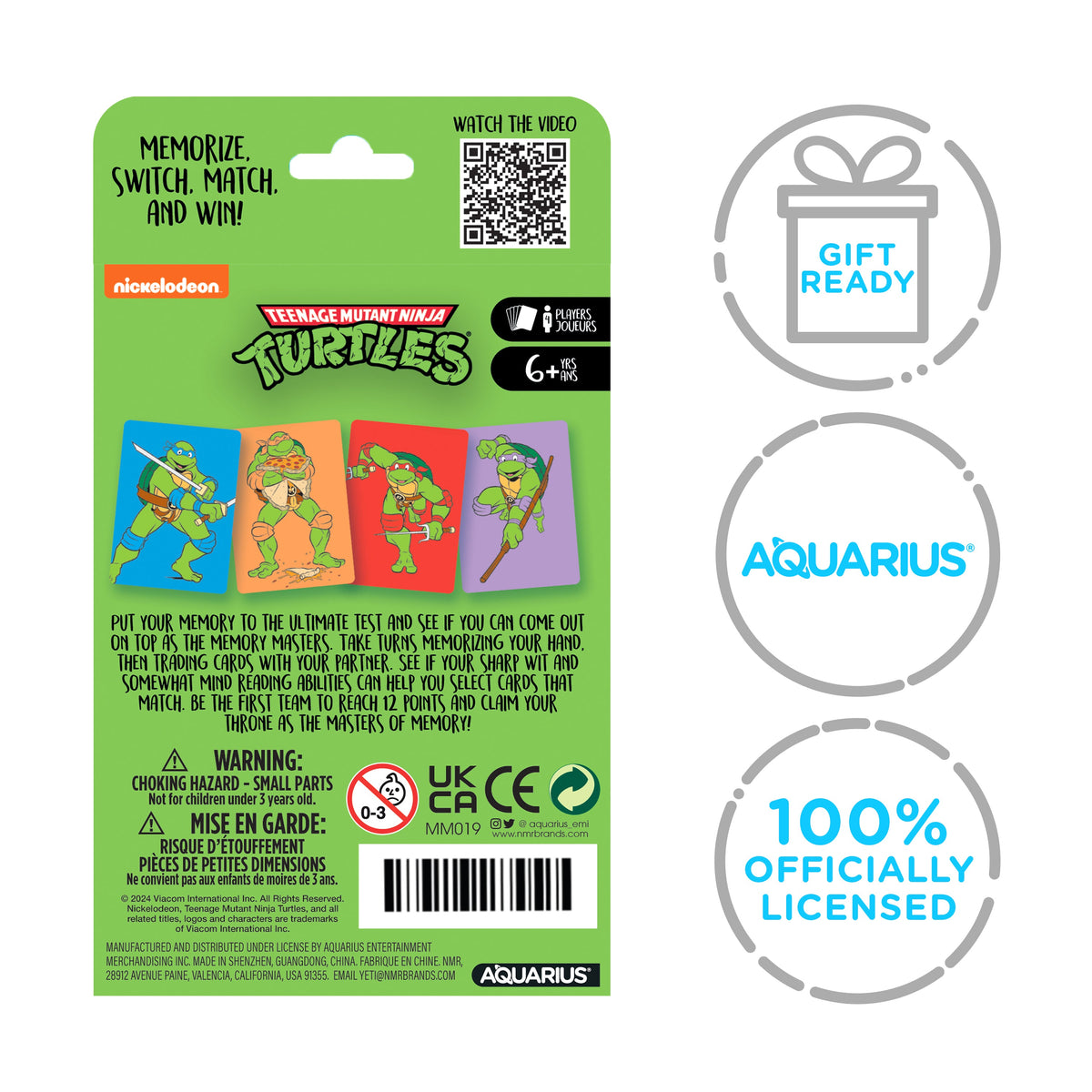 AQUARIUS Tabletop Game, One Size, Multi-color