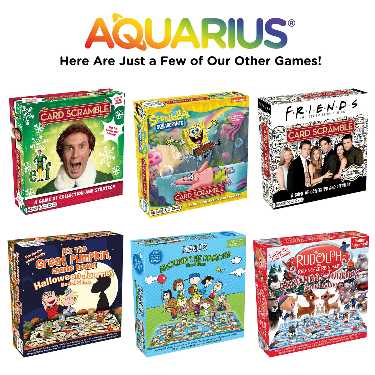 AQUARIUS Tabletop Game, 16.51 x 11.43 x 4.06 inches, Multi-color