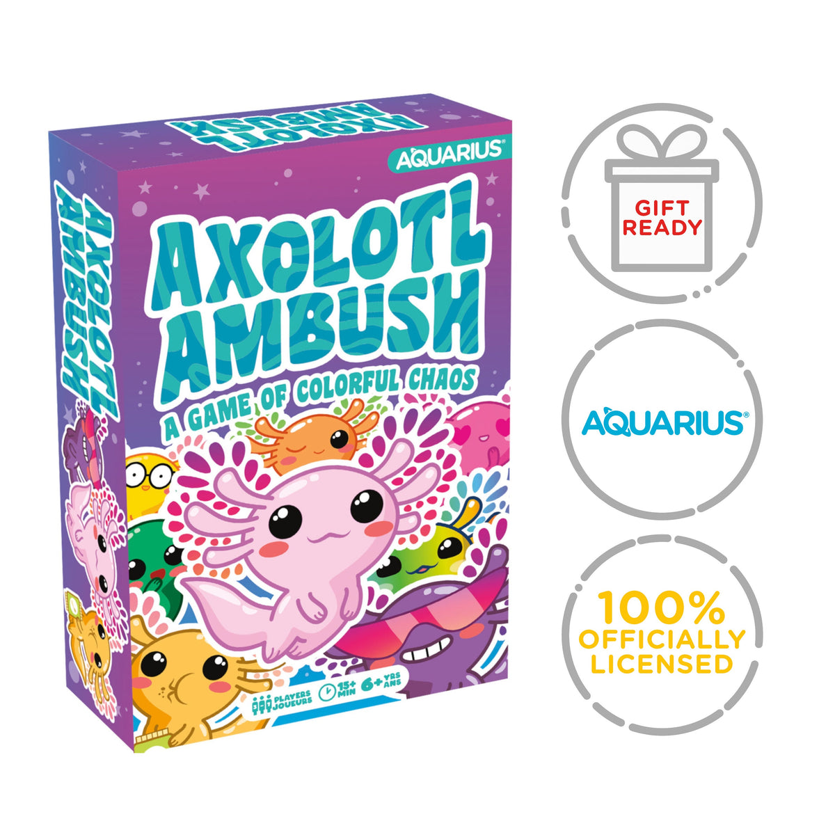 AQUARIUS Tabletop Game, 16.51 x 11.43 x 4.06 inches, Multi-color