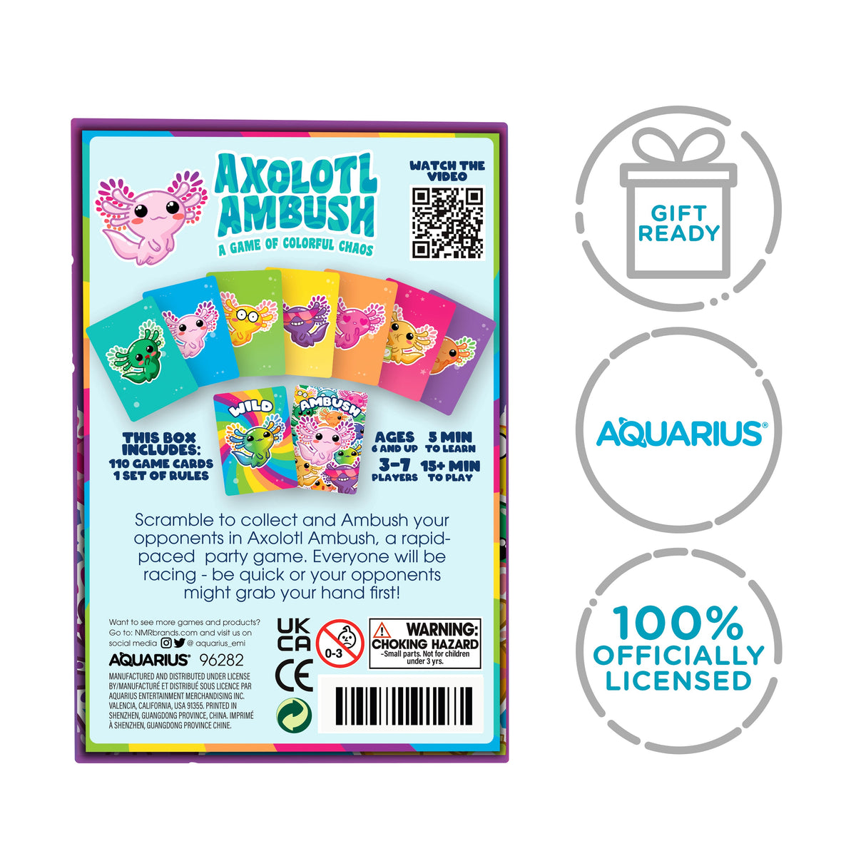AQUARIUS Tabletop Game, 16.51 x 11.43 x 4.06 inches, Multi-color
