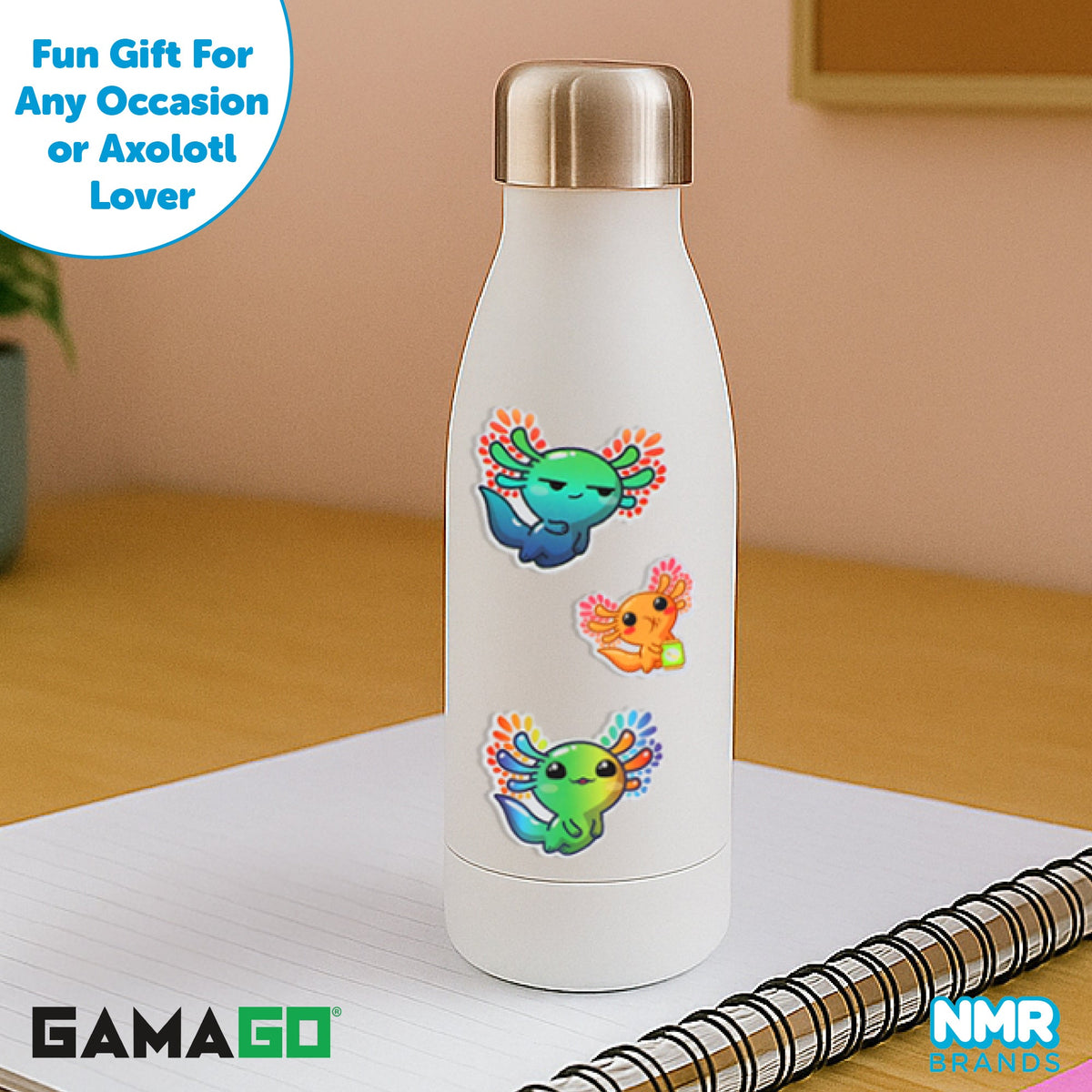GAMAGO Sticker Decal, Axolotl, Axolotl