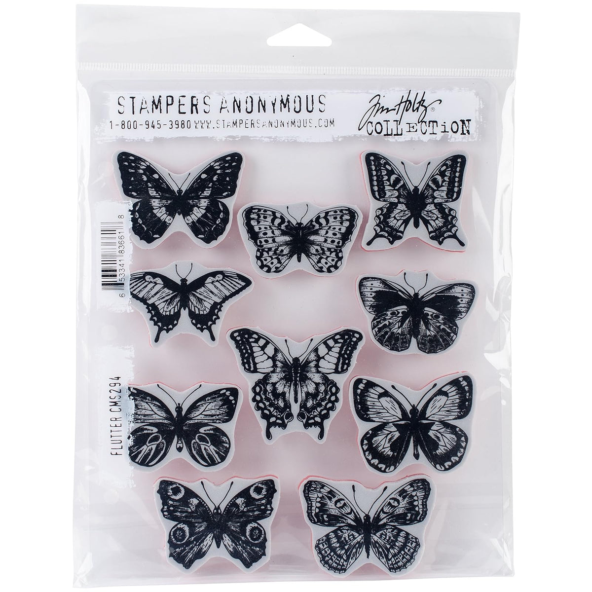 Stampers Anonymous Rubber Stamp, 24.5 x 18 x 0.6 cm, Multi-colour