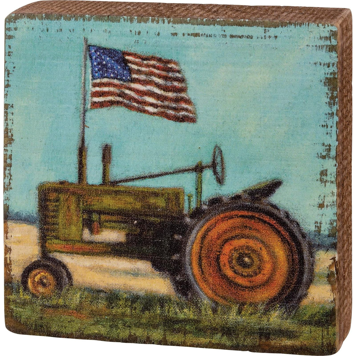 Primitives by Kathy Wall Art, 3.5"L x 3.5"W, Multi