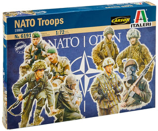 MRC Italeri 510006191 1:72 Fig. NATO Troop Model Construction Kit, Multi-Color