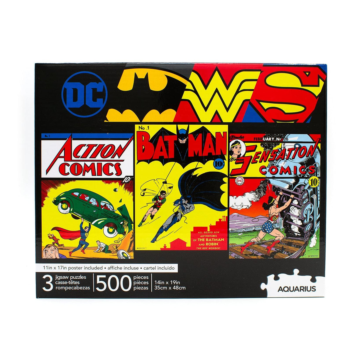 AQUARIUS Puzzles, 500, Multicolor