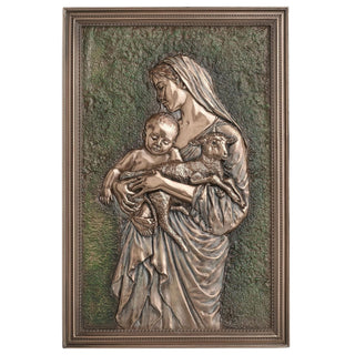 Veronese Design Wall Art, 9.1"L x 6.1"W, Bronze