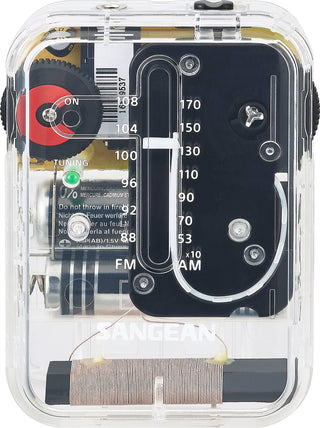 Sangean Radio, Small, Clear