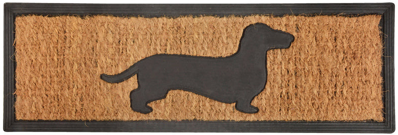 Esschert Design RB171 Long Dog Rubber & Coir Doormat