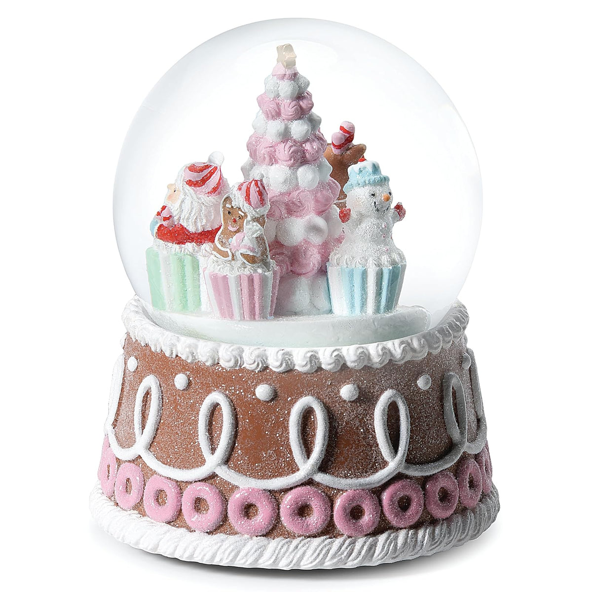 Roman Snow Globe, Multicolor, Traditional