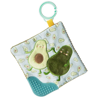 Mary Meyer Teether, 6x6 Inch (Pack of 1), Yummy Avocado