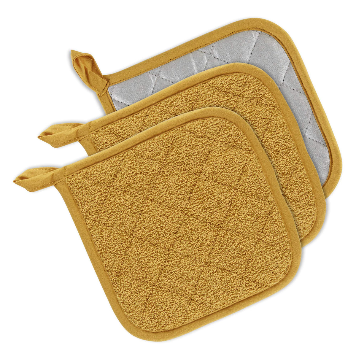 DII Pot Holder, Potholder (3 Piece), Honey Gold