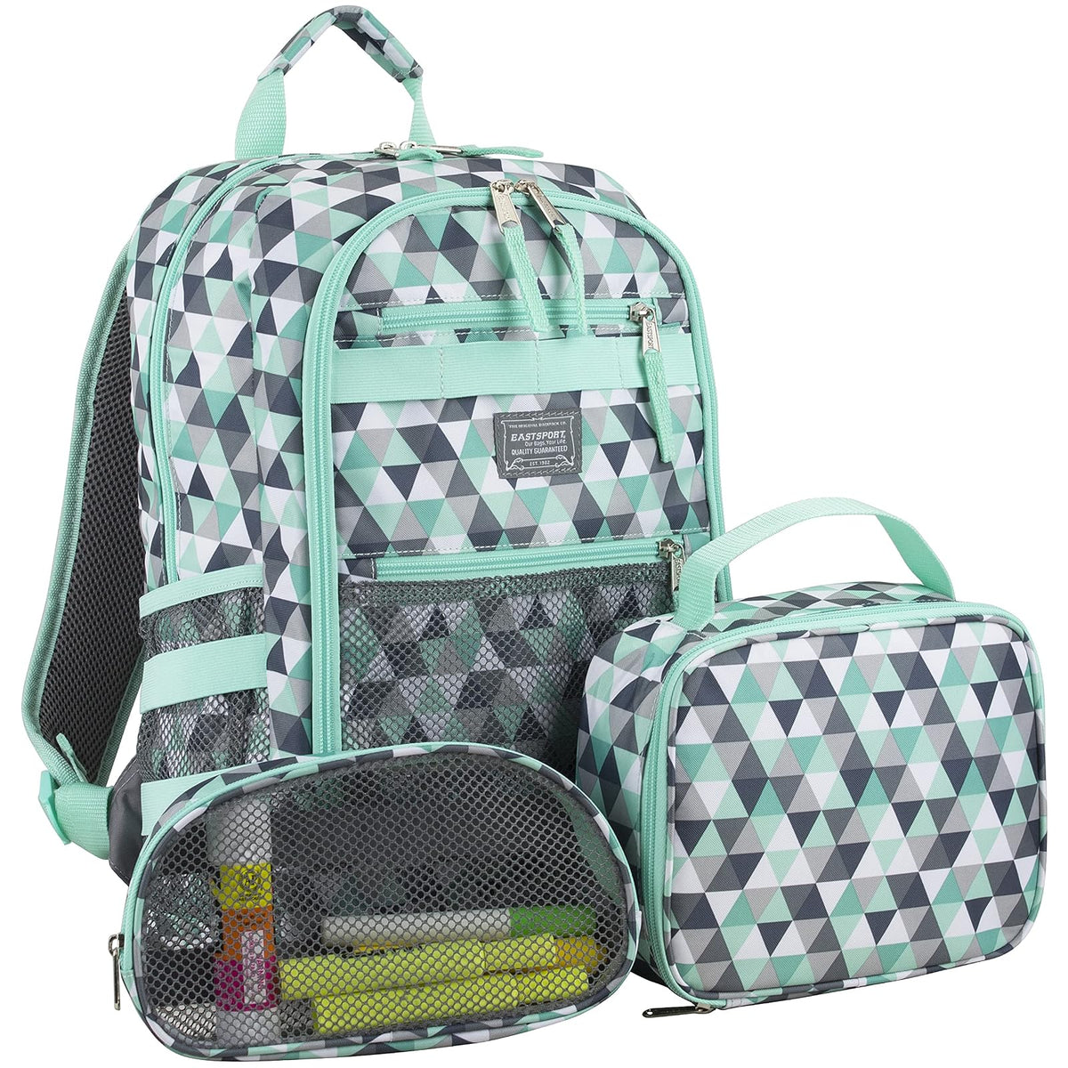 Eastsport Backpack, 16.5 x 11.5 x 6 inches, Blue