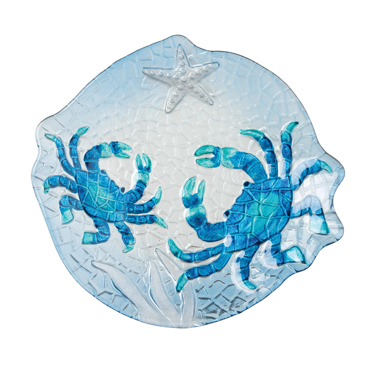 Beachcombers Dishware Plate, Large, Blue