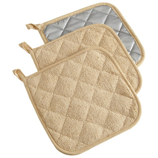 DII Pot Holder, Potholder (3 Piece), Pebble