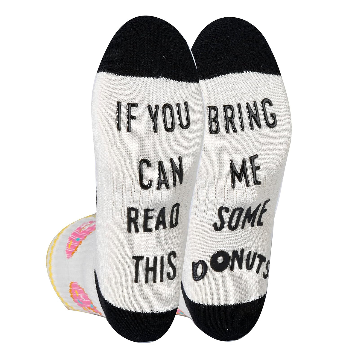 JYinstyle Socks, Medium-Large, Bring Me Some Dount