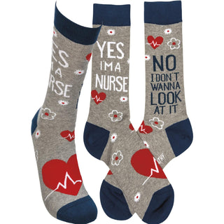 Primitives by Kathy Socks, Multi, Casual Novelty Socks