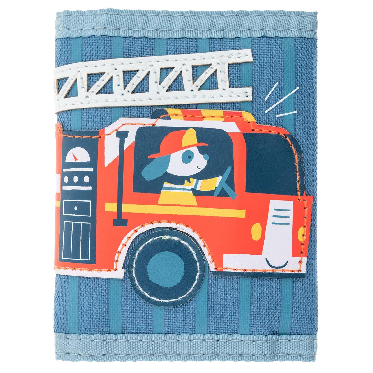 Stephen Joseph Wallet, 10.5" X 4.5", Firetruck