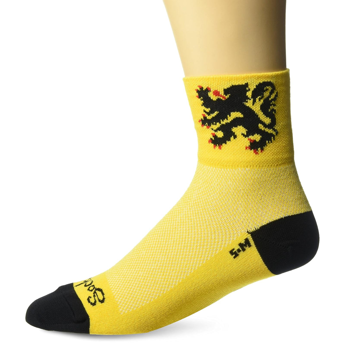 SockGuy Socks, Small, Yellow
