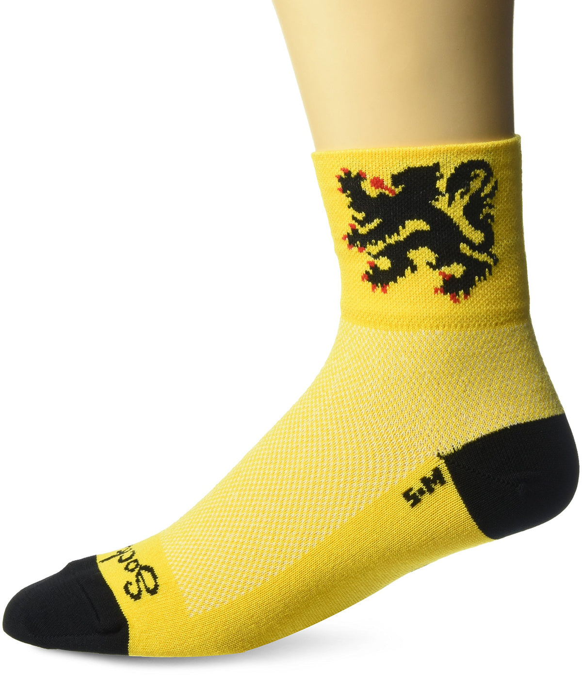 SockGuy Socks, Large, Yellow
