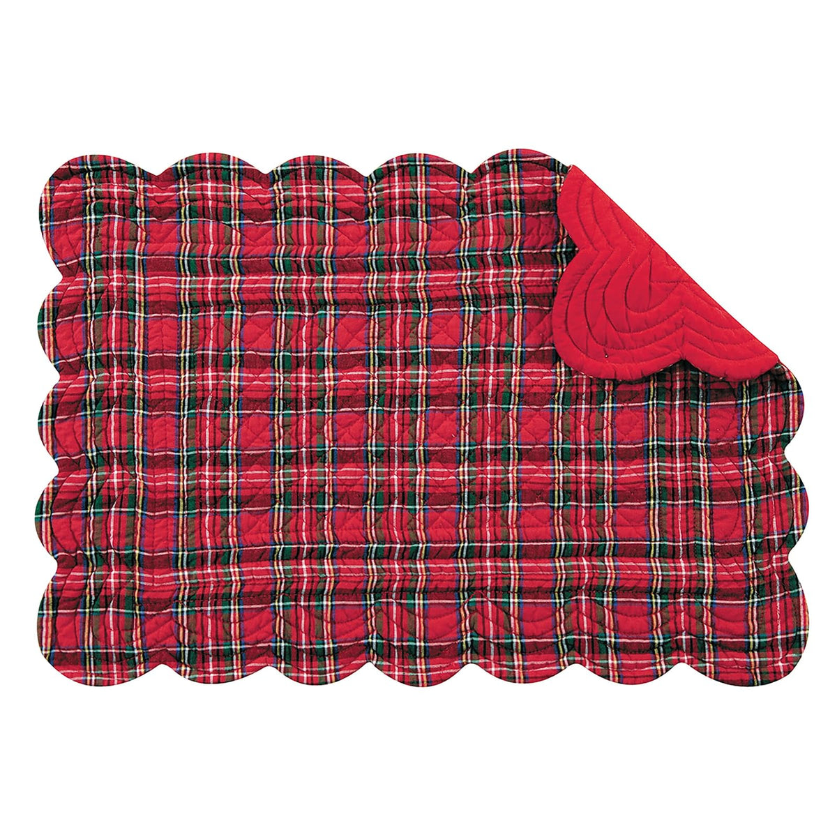C&F Home Placemat, 13" x 19", Red