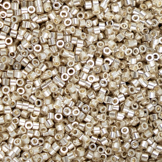 John Bead Craft Bead, Size 11, Metaluxe Silver