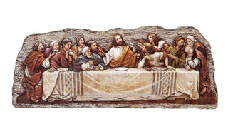 Joseph's Studio by Roman Last Supper Wall Plaque from The Renaissance Collection Features Jesus, 12.25-Inch