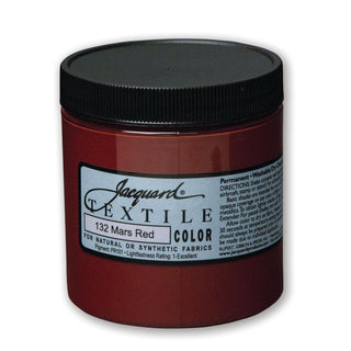Jacquard Paint, 8 Fl Oz (Pack of 1), Mars Red