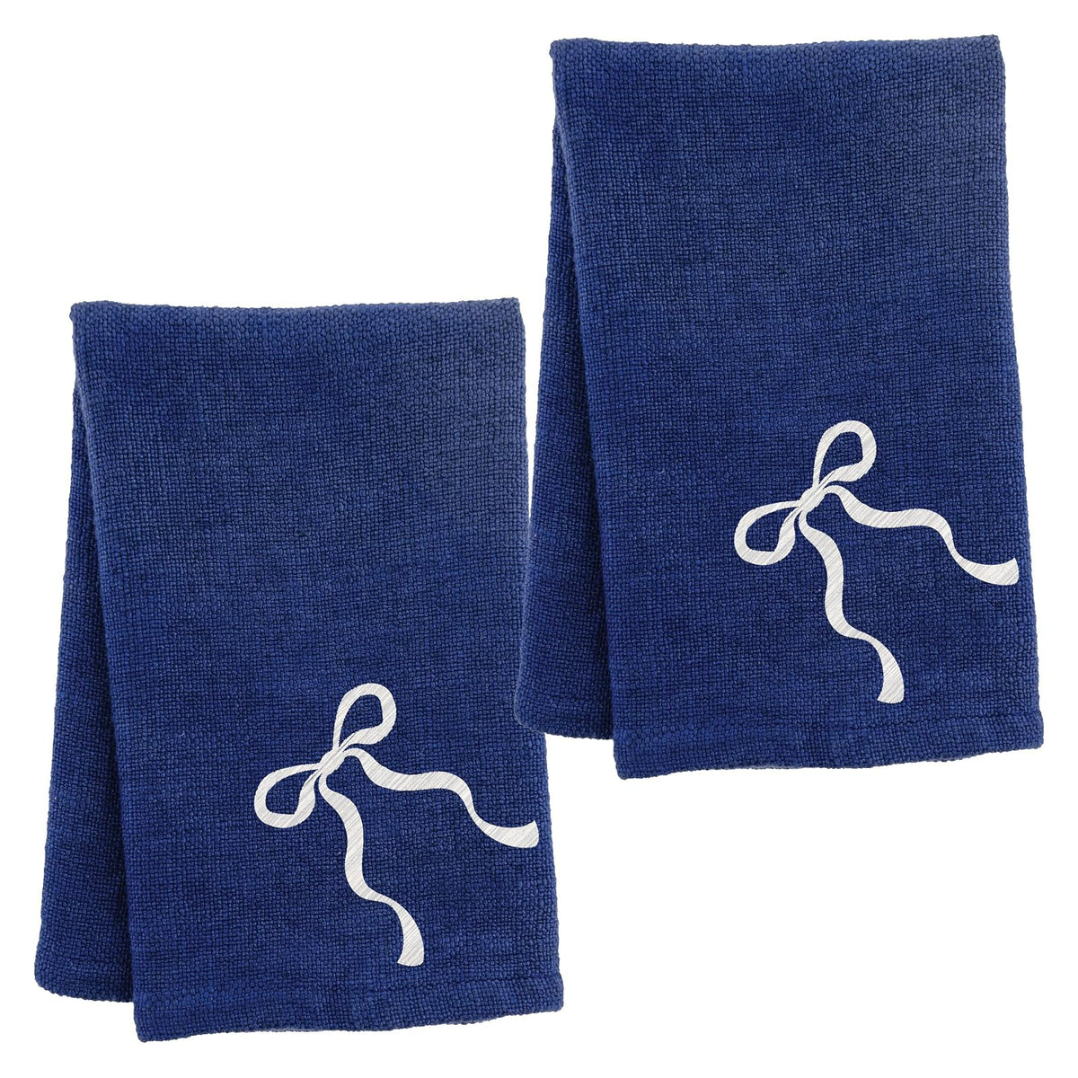 Karma Cloth Napkin, 18" x 18" (Set of 2), Blue Bow