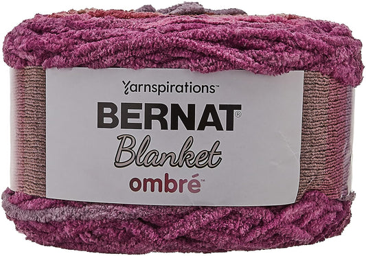 Spinrite Yarns (CA) Bernat Blanket yarn, Dusty Rose Ombre