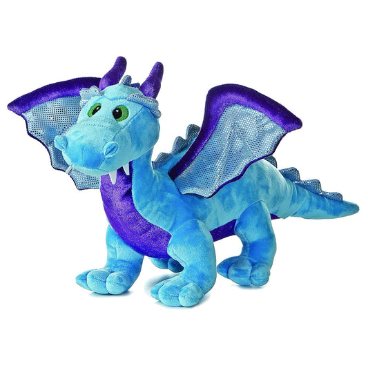 Aurora Plush 14" Blue Dragon with sound