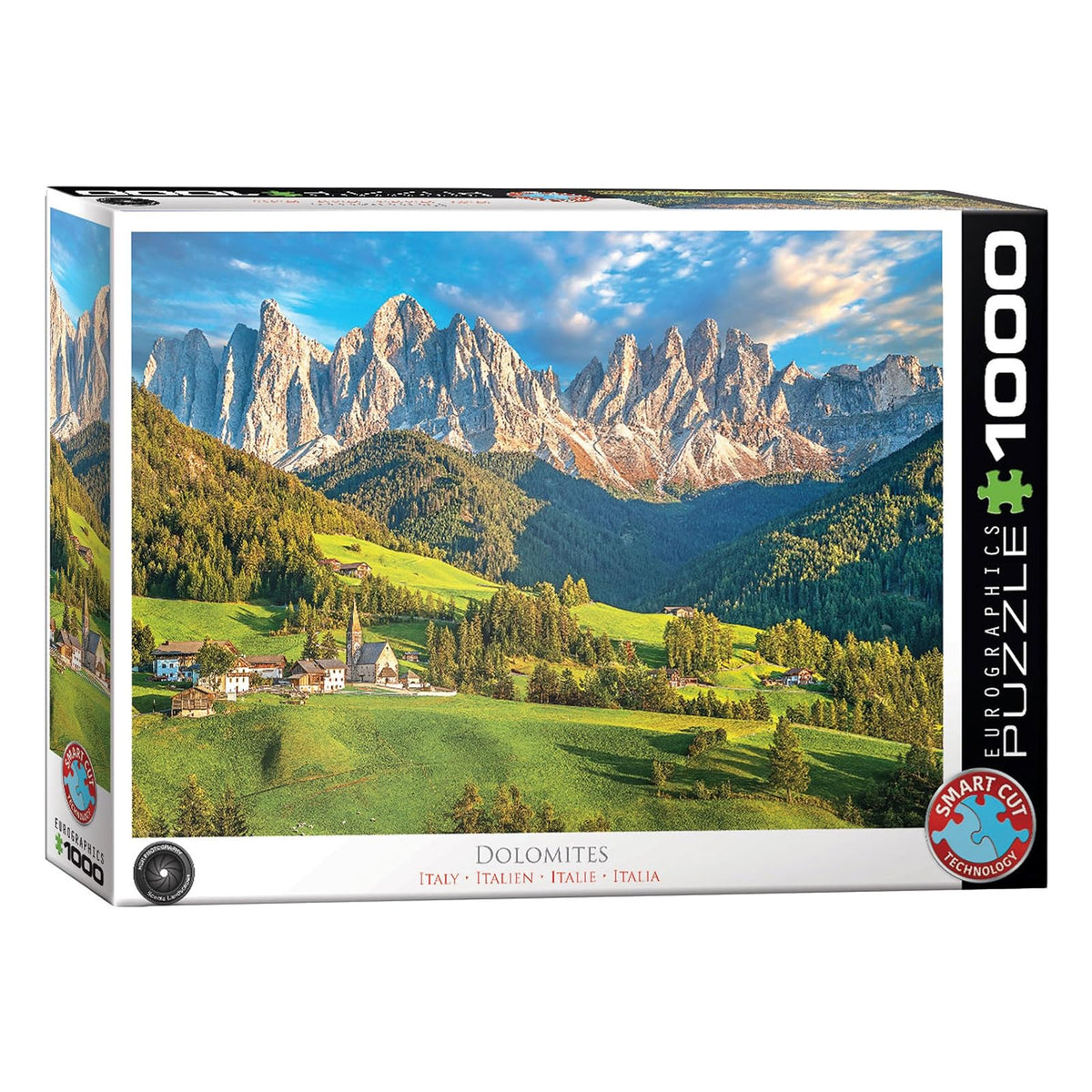 EuroGraphics Puzzles, 19.25 x 26.6 inches, 1000 pieces, Multicolor