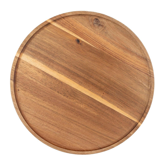 Tablecraft Rotating Tray, 13" Diameter, Brown