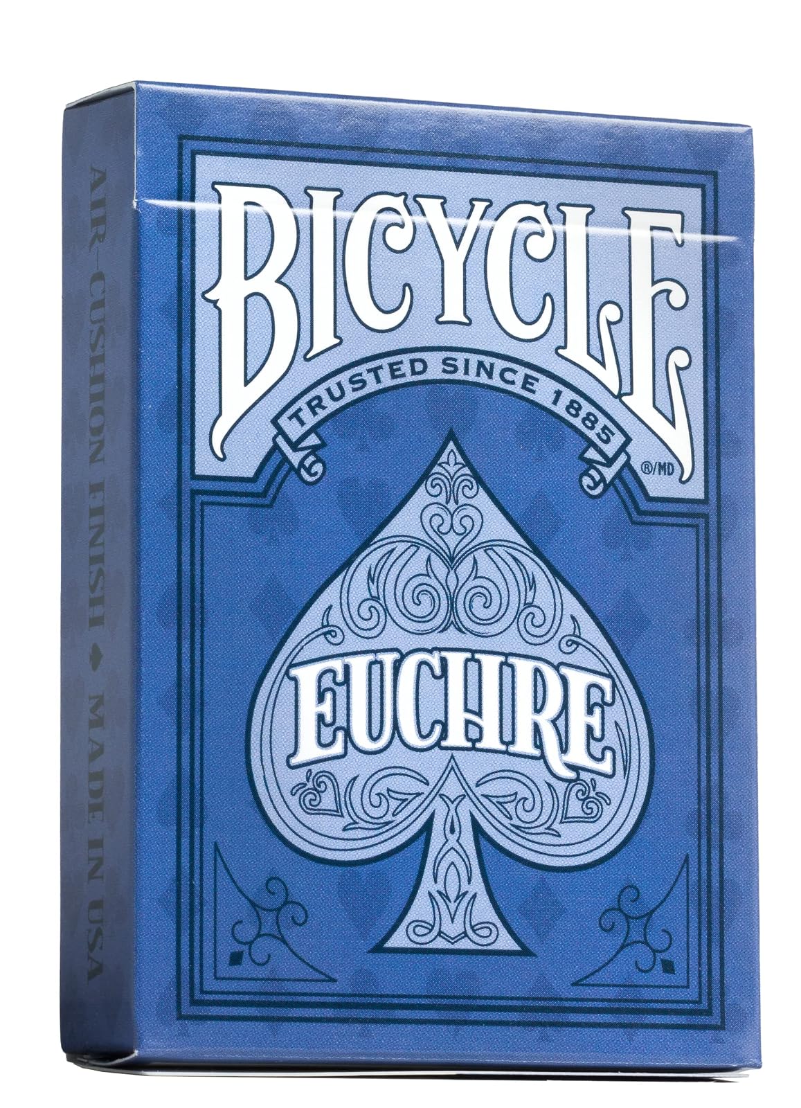 US Playing Card Bicycle Euchre Playing Card Deck - 9 Through Ace - Double Deck , Blue