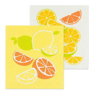 Abbott Collection Towel, 6.5x8 inches L, Yellow/Ivory