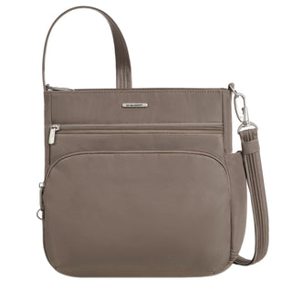 Travelon Handbag, 11.5"W x 11"H x 3.5"D, Hazelnut