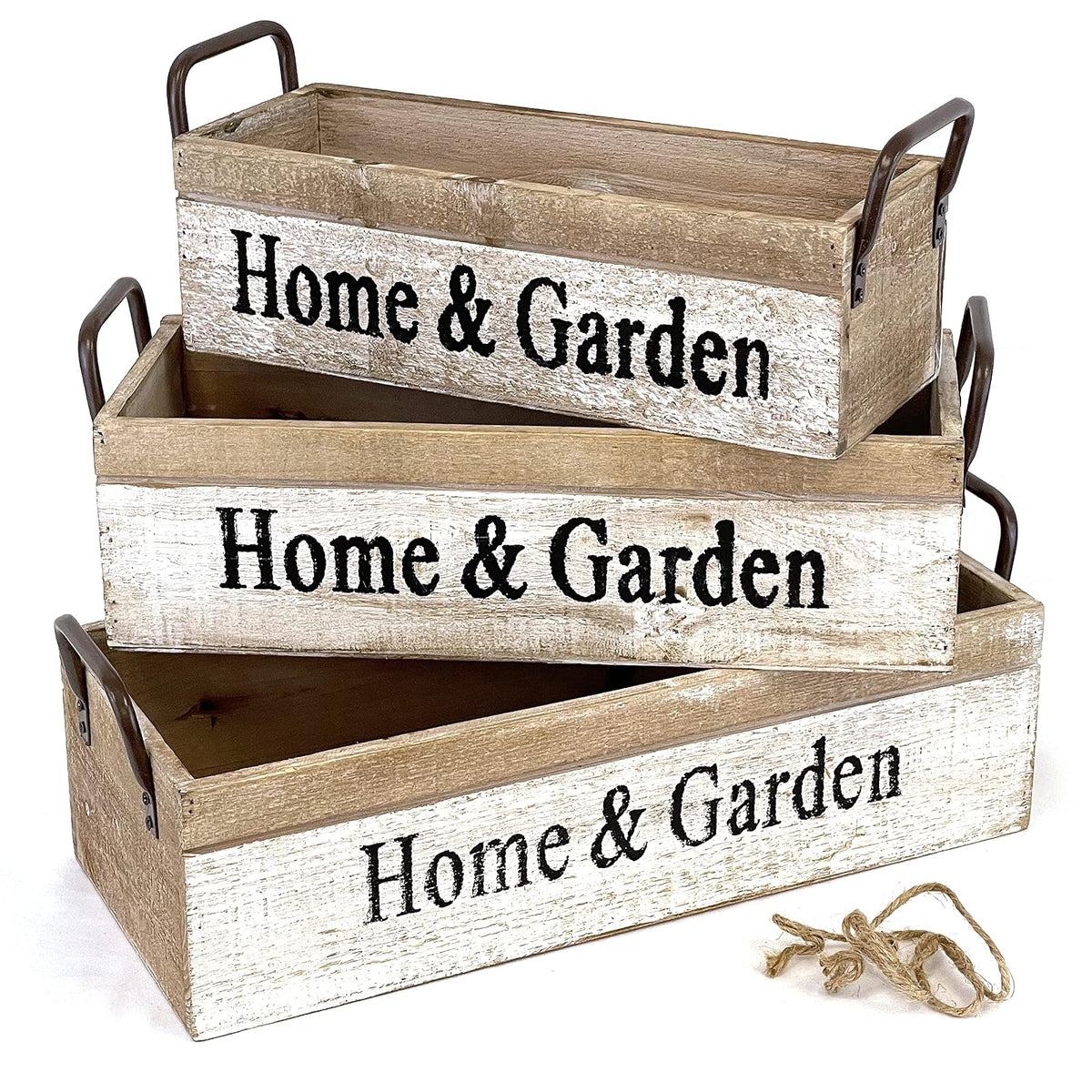 allgala Storage Box, Set of 3 different sizes, Style 1