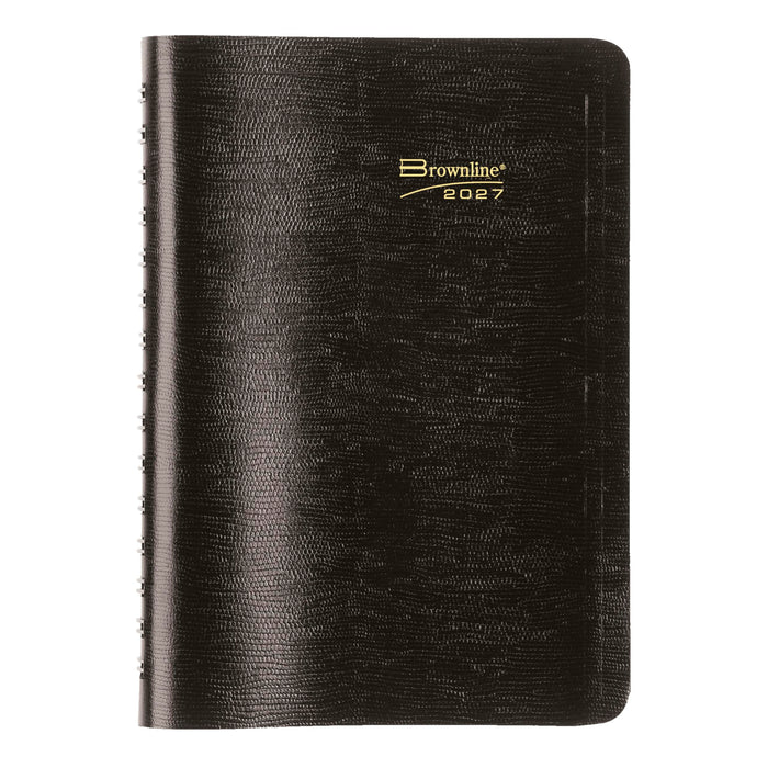 Rediform Planner, 8" x 5", Black