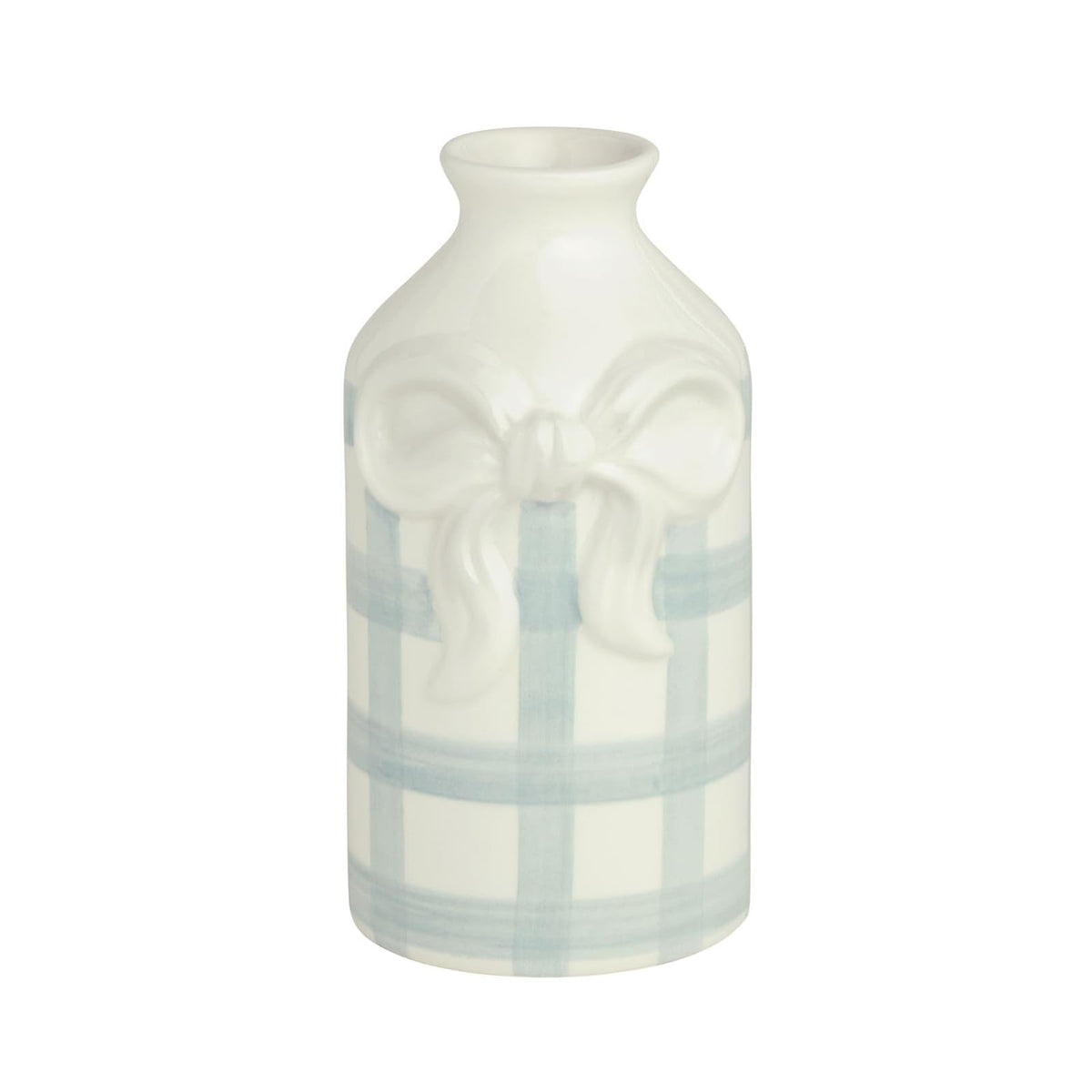 Mud Pie Vase, 5 1/2" x 3 1/4", Blue